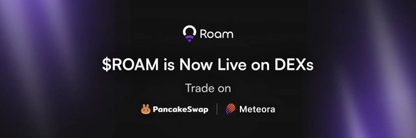 Roam Token Header Image