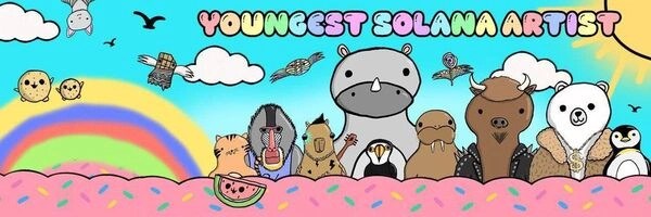 Youngest Solana Artist Header Image